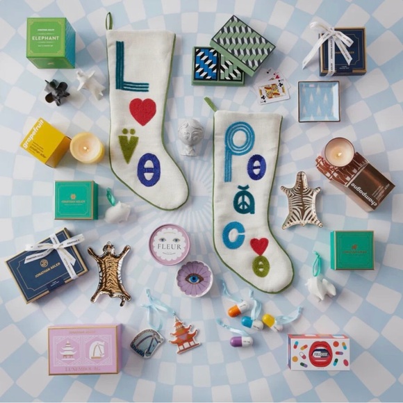 Jonathan Adler LOVE Holiday Stocking